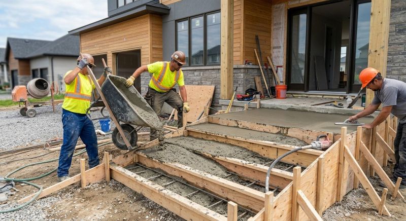 Concrete Installation in North Attleboro, MA