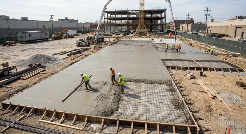 Commercial Slab Construction in East Providence, RI