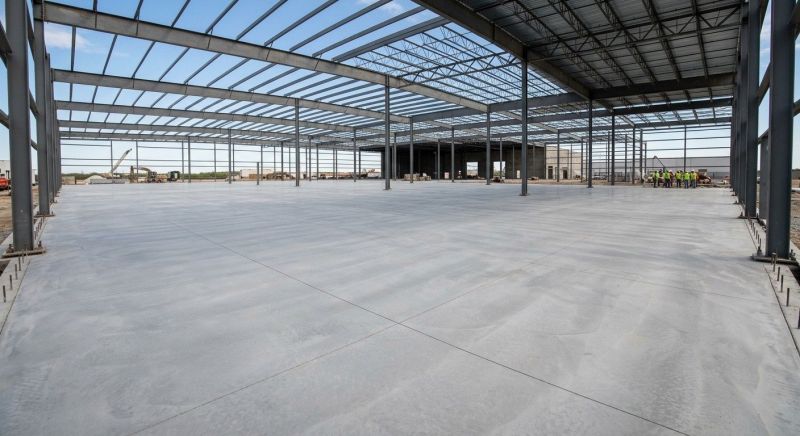 Commercial Slab Construction in Halifax, MA