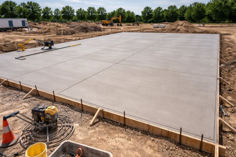 Commercial Slab Installation in North Attleboro, MA
