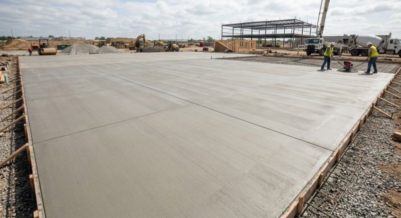 Commercial Slab Installation in Needham, MA