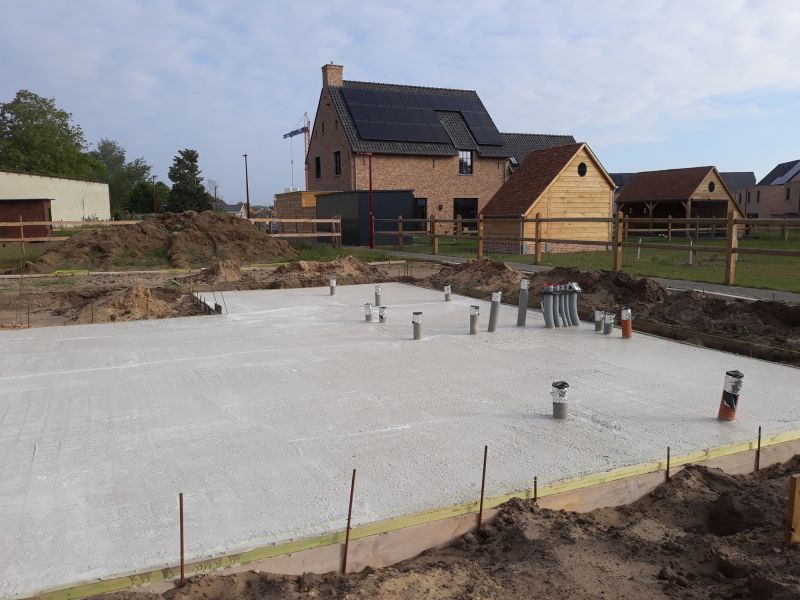 Concrete Foundation Installation in Randolph, MA