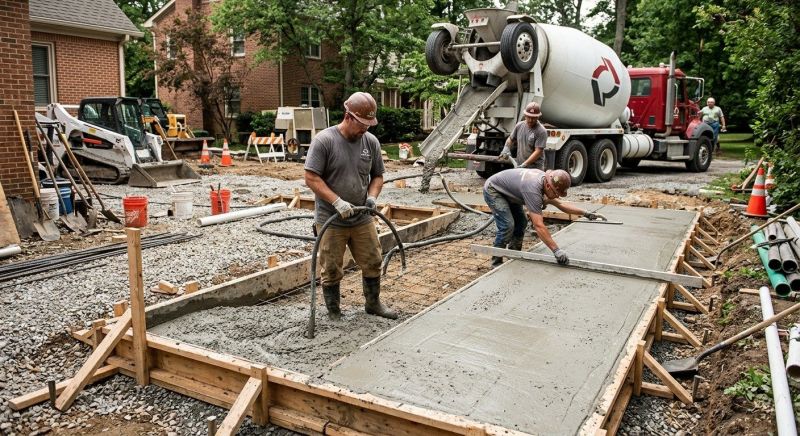 Concrete Service in Millis, MA