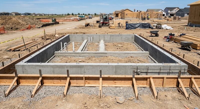 Foundation Construction in Oakland, RI