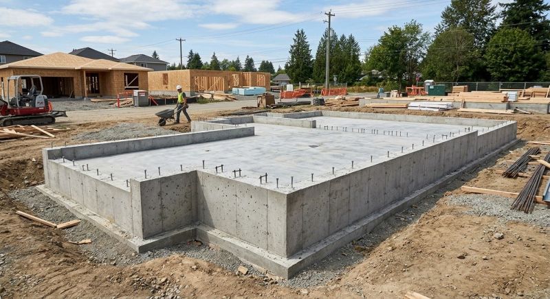 Foundation Construction in Westwood, MA