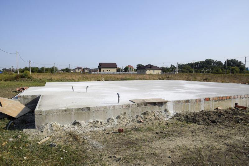 Foundation Slab Construction in North Attleboro, MA