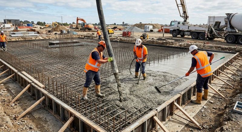 Foundation Wall Pouring in Barrington, RI