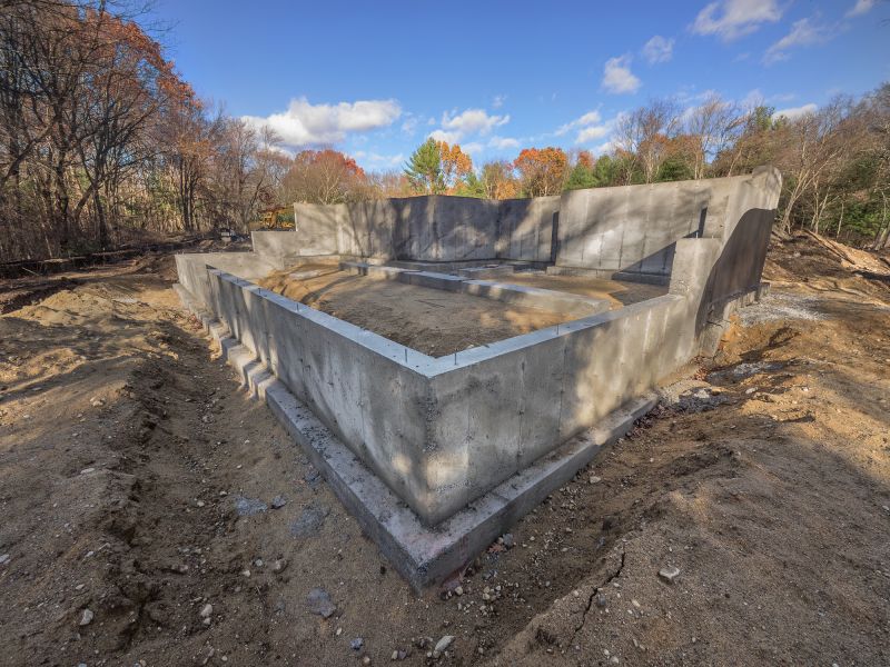 Foundation Wall Pouring in Quincy, MA