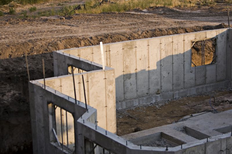 Foundation Wall Pouring in Warren, RI